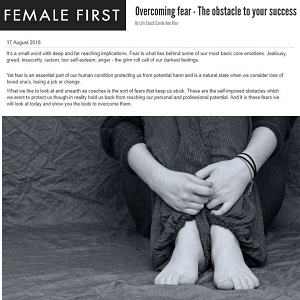 Overcoming fear - The obstacle to your success