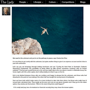 Life is one big risk